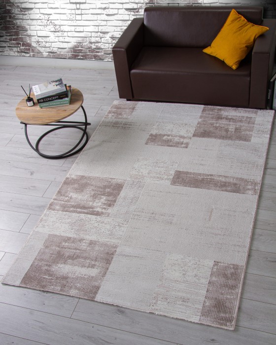 Ковер GL104A - BROWN / BROWN - Прямоугольник - коллекция NENSI