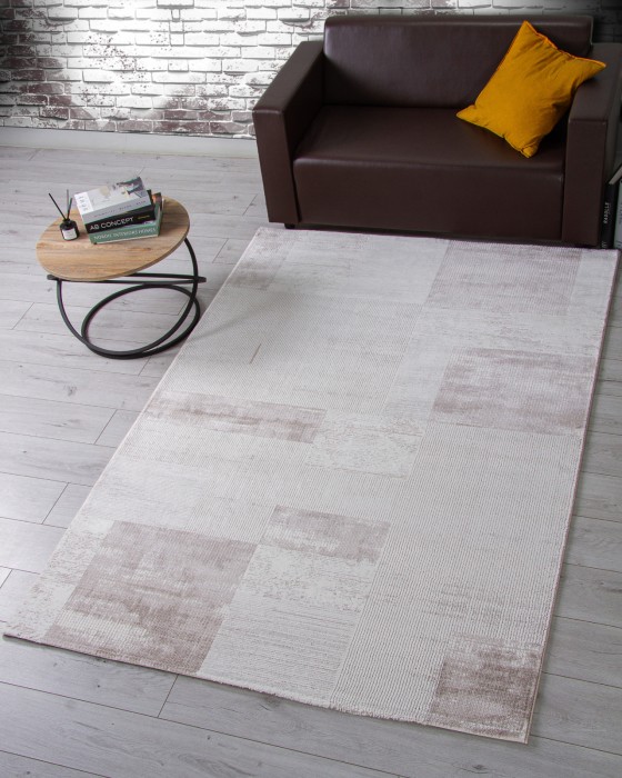 Ковер GL104A - BROWN / BROWN - Прямоугольник - коллекция NENSI