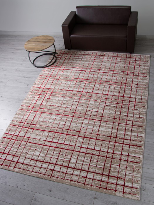Ковер LT2392 - 710 RED - Прямоугольник - коллекция ANTEP