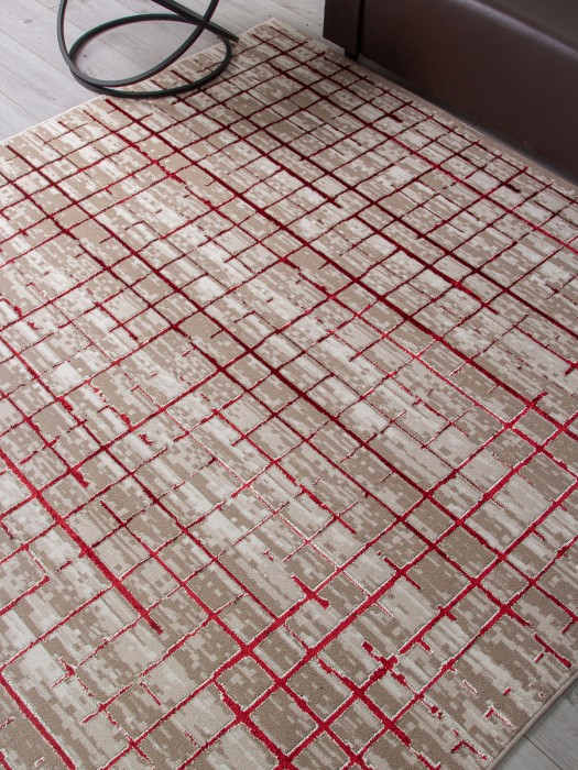 Ковер LT2392 - 710 RED - Прямоугольник - коллекция ANTEP