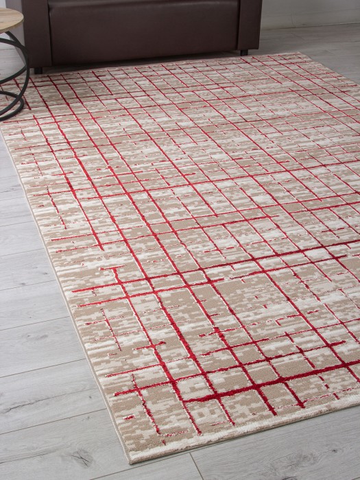 Ковер LT2392 - 710 RED - Прямоугольник - коллекция ANTEP