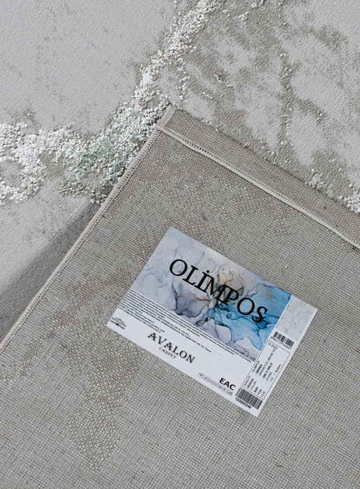 Ковер 38896A stan GREEN FLS / BEIGE CK