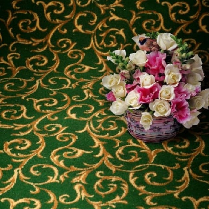 Ковролин Флора Зеленая