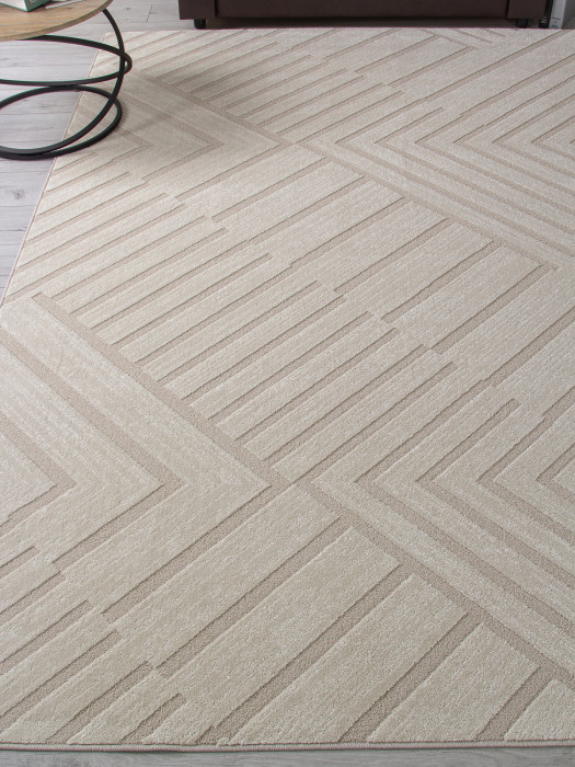 Ковер F438 - LIGHT CREAM - Прямоугольник - коллекция DIOS