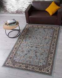 Ковер VALENCIA DELUXE ( ВАЛЕНСИЯ ДЕЛЮКС ) d251 - L.BLUE-BROWN