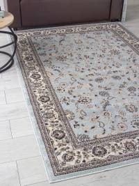 Ковер VALENCIA DELUXE ( ВАЛЕНСИЯ ДЕЛЮКС ) d251 - L.BLUE-BROWN