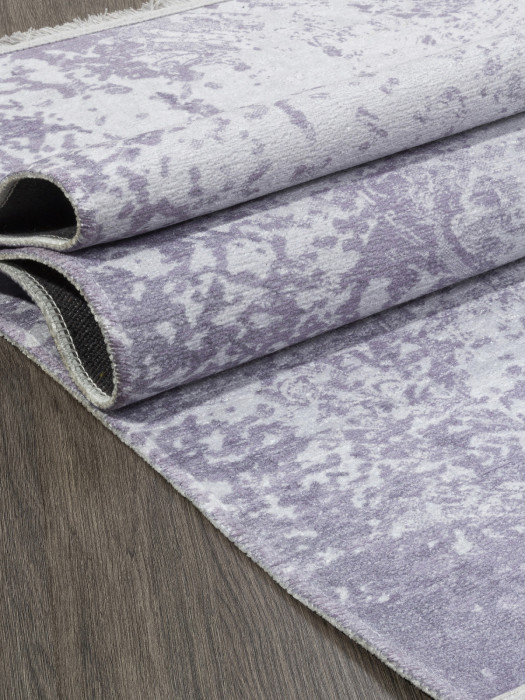 Ковер AB189D - PURPLE / GREY - Прямоугольник - коллекция LOTUS