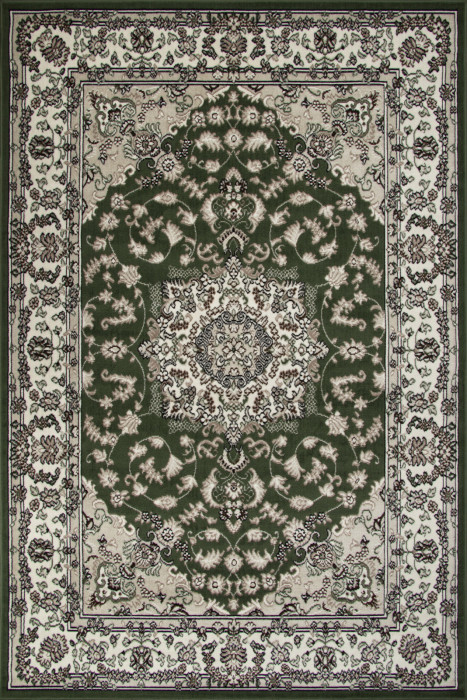 Ковер D412 - GREEN - Прямоугольник - коллекция GAVANA