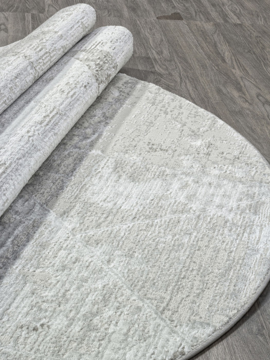 Ковер F196 - CREAM-GRAY - Овал - коллекция SIRIUS