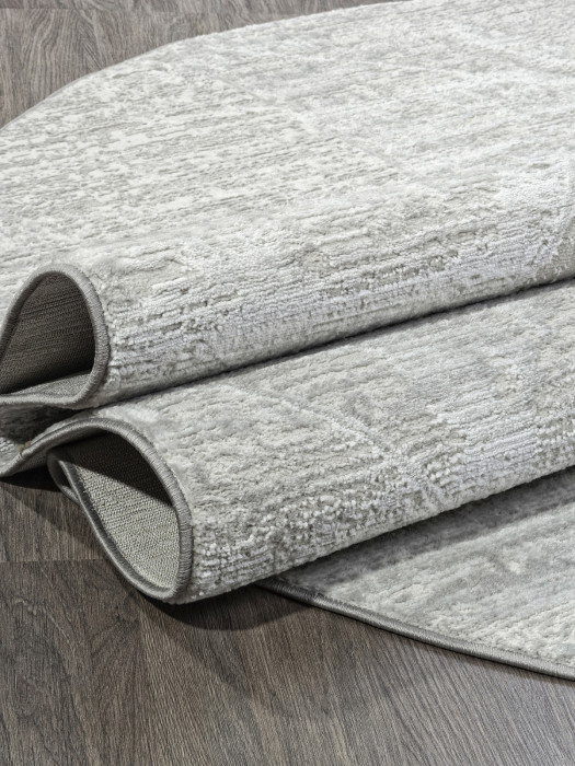 Ковер F196 - CREAM-GRAY - Овал - коллекция SIRIUS