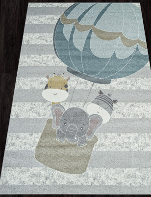 Ковер F263 - GRAY - Прямоугольник - коллекция SOFIT