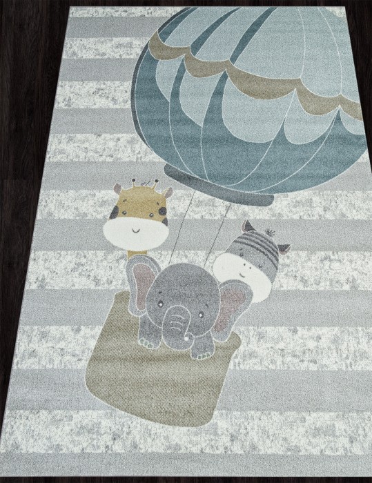 Ковер F263 - GRAY - Прямоугольник - коллекция SOFIT