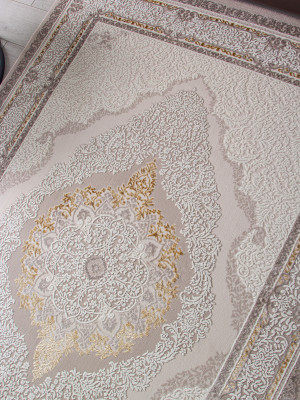 Ковер GL193A - BROWN / BROWN - Прямоугольник - коллекция NENSI