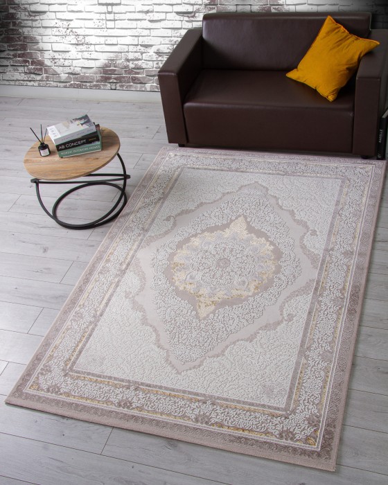 Ковер GL193A - BROWN / BROWN - Прямоугольник - коллекция NENSI