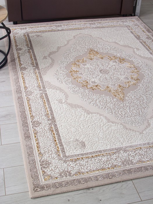 Ковер GL193A - BROWN / BROWN - Прямоугольник - коллекция NENSI