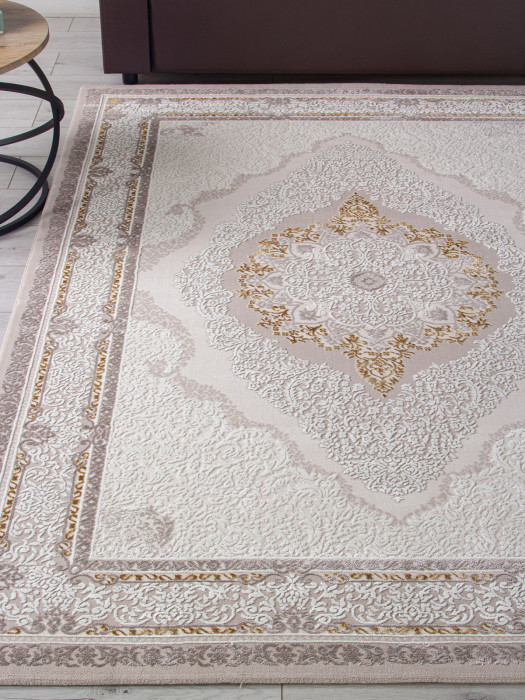 Ковер GL193A - BROWN / BROWN - Прямоугольник - коллекция NENSI