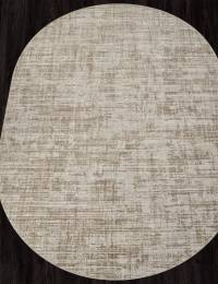 Ковер AFINA ( АФИНА ) F415AE - BEIGE / L.BROWN ( Овал )