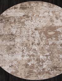 Ковер ARMINA ( АРМИНА ) 03851А - BROWN / BROWN ( Круг )