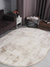 Ковер JASMINE ( ЖАСМИН ) 35984Z - CREAM / CREAM ( Овал )