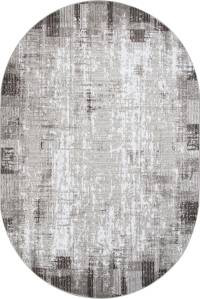 Ковер SILVER ( СИЛЬВЕР ) F396 - GRAY ( Овал )