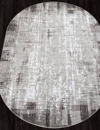 Ковер SILVER ( СИЛЬВЕР ) F396 - GRAY ( Овал )