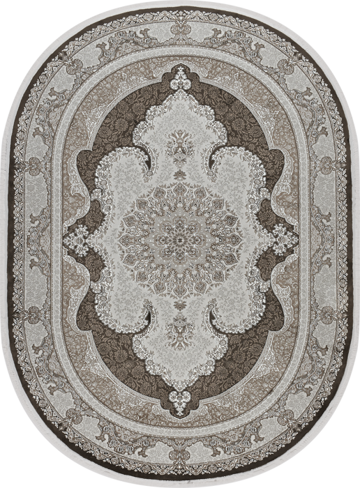 Ковер 36945A oval BROWN / BROWN