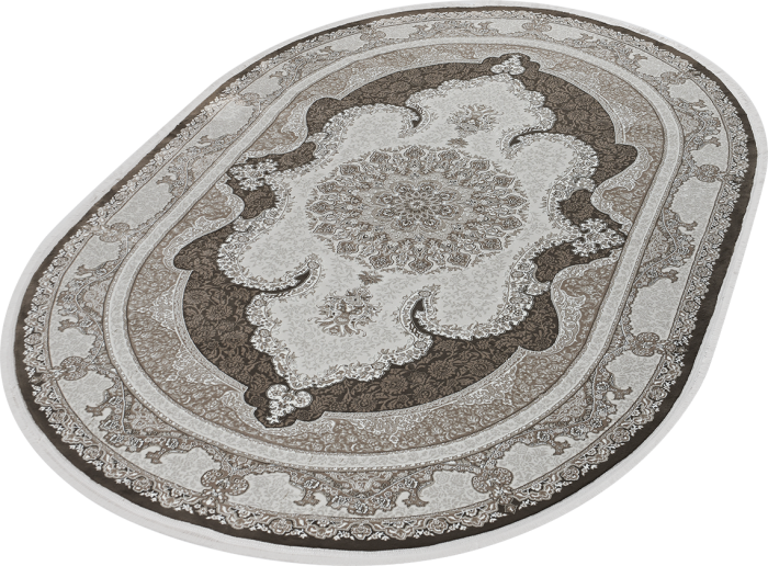 Ковер 36945A oval BROWN / BROWN