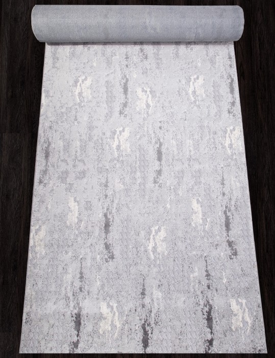 Ковер 5325A - D.GREY SHRINK / D.GREY - Дорожка - коллекция VALENTINO