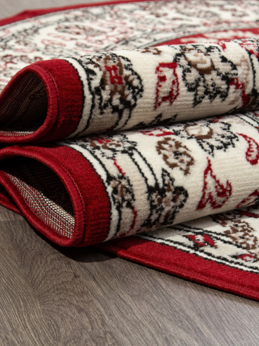 Ковер D412 - RED - Овал - коллекция GAVANA