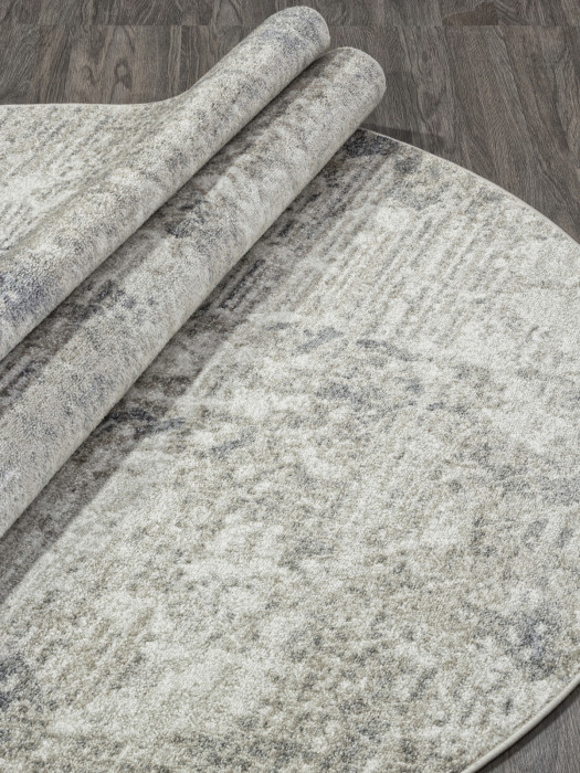 Ковер F152 - BEIGE - Овал - коллекция TORNADO