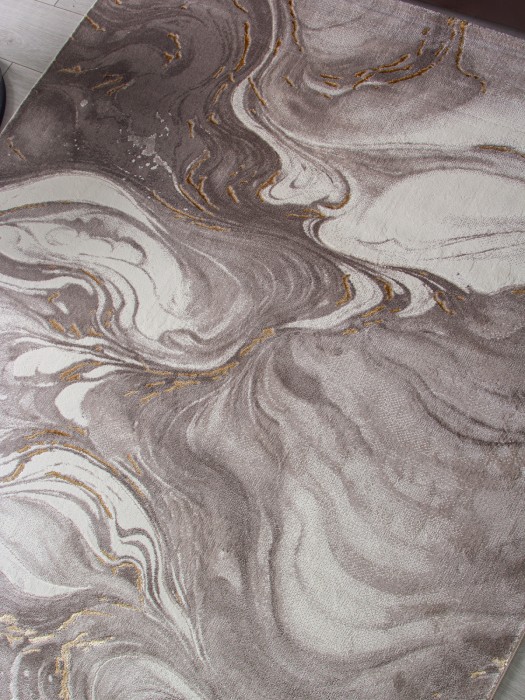 Ковер GL196A - BROWN / BROWN - Прямоугольник - коллекция NENSI