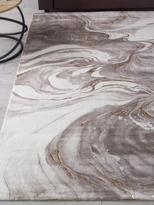 Ковер GL196A - BROWN / BROWN - Прямоугольник - коллекция NENSI