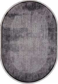 Ковер LISSABON ( ЛИССАБОН ) SI003G - GREY / GREY ( Овал )