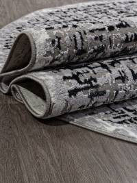 Ковер PALERMO ( ПАЛЕРМО ) F292 - DARK GRAY ( Овал )