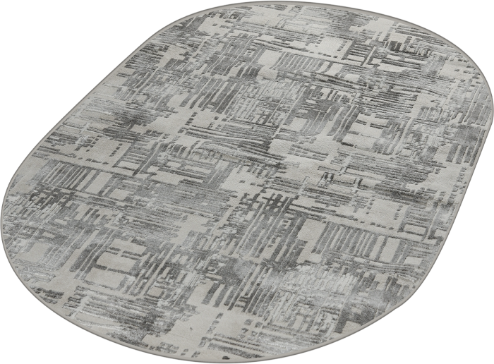 Ковер 37847C oval GREY / L.GREY