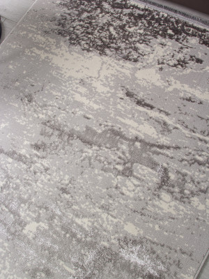 Ковер 3062G - GREY / GREY - Прямоугольник - коллекция LORA