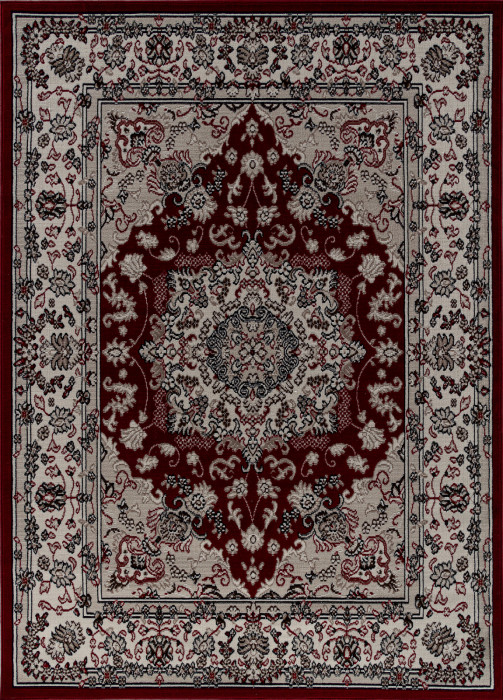 Ковер D412 - RED - Прямоугольник - коллекция GAVANA