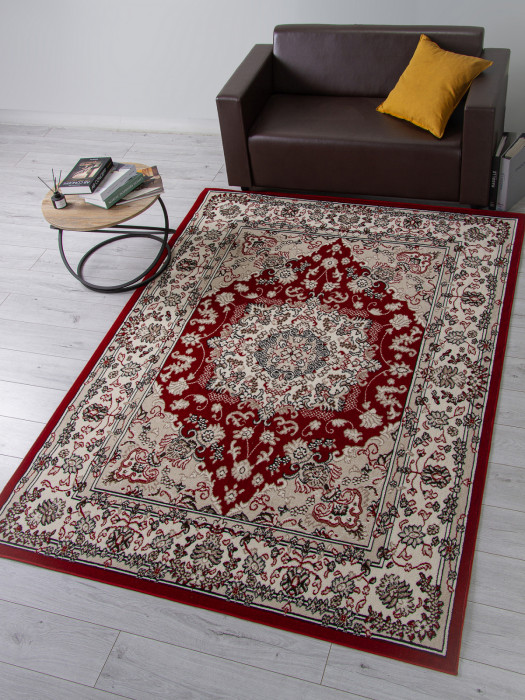 Ковер D412 - RED - Прямоугольник - коллекция GAVANA