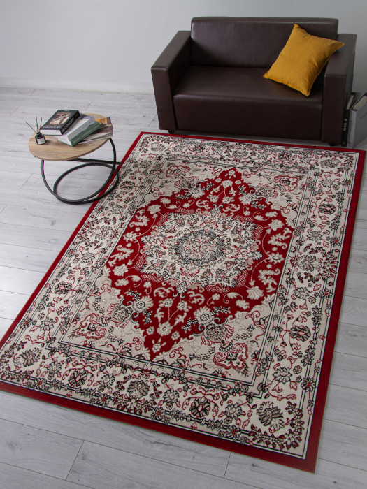 Ковер D412 - RED - Прямоугольник - коллекция GAVANA