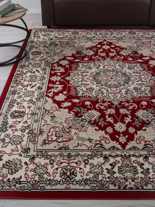 Ковер D412 - RED - Прямоугольник - коллекция GAVANA
