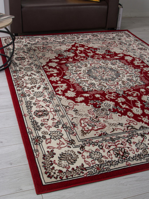 Ковер D412 - RED - Прямоугольник - коллекция GAVANA