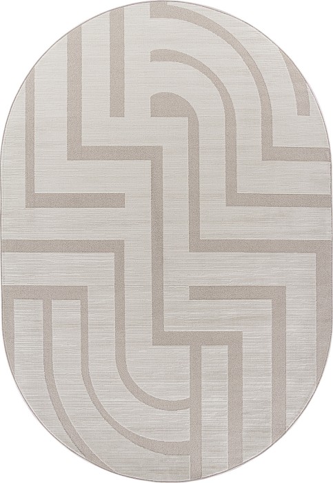 Ковер F439 - CREAM - Овал - коллекция DIOS
