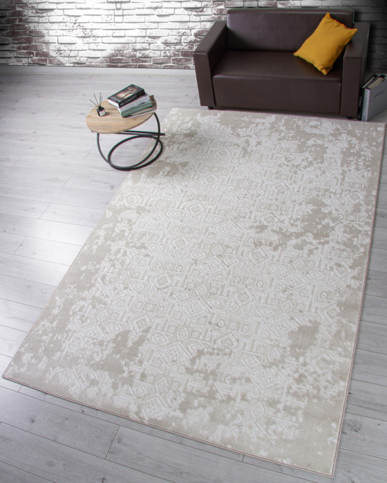 Ковер F583 - CREAM - Прямоугольник - коллекция OSTIN