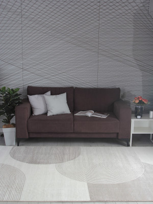 Ковер GL235B - BROWN / BROWN - Прямоугольник - коллекция NENSI