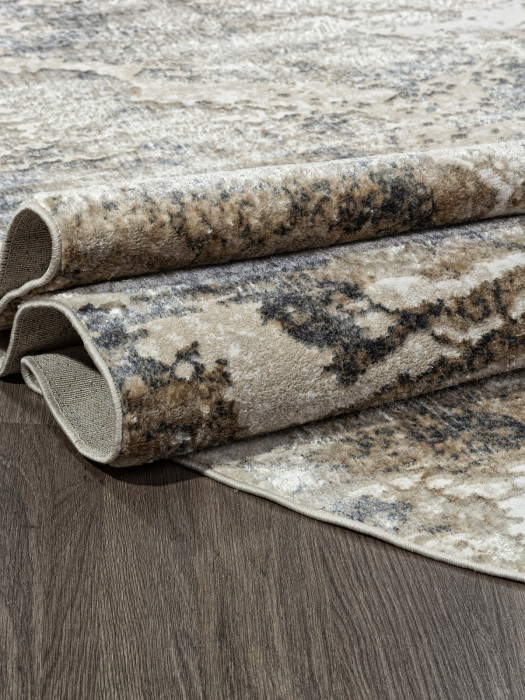 Ковер 02463A - BEIGE / BEIGE - Овал - коллекция SAFARI