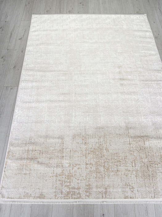 Ковер 30877A - CREAM / WHITE - Прямоугольник - коллекция SHINE