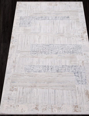 Ковер C558AC - BEIGE / GREY - Прямоугольник - коллекция PERLA