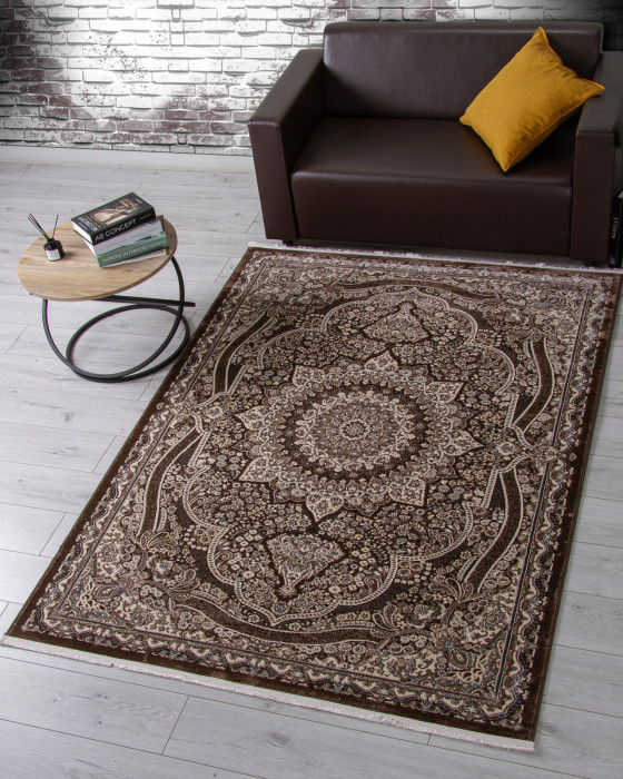 Ковер D415 - BROWN - Прямоугольник - коллекция DOLCE