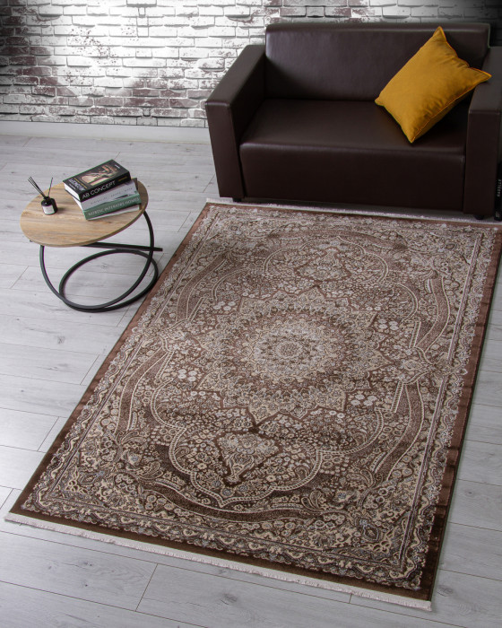 Ковер D415 - BROWN - Прямоугольник - коллекция DOLCE