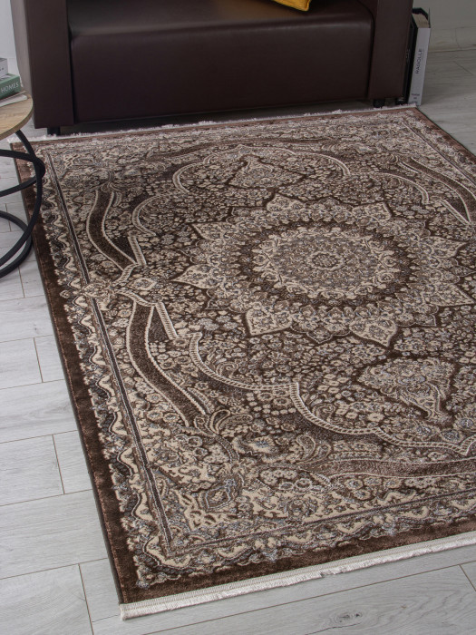 Ковер D415 - BROWN - Прямоугольник - коллекция DOLCE